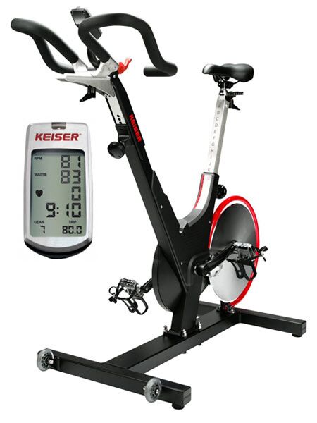 Stationary Bike Keiser Heart Rate Monitor M3i Studio Indoor Bike